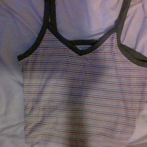 Jc Penny-Arizona Juniors Striped Cropped Tank